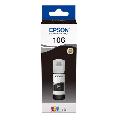 Epson EcoTank Photo Black 106 – мастило (70мл)