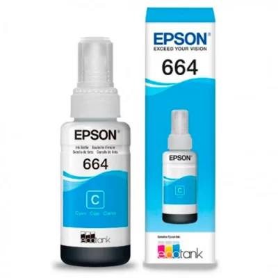 Epson EcoTank Cyan 664  –  мастило (70ml)