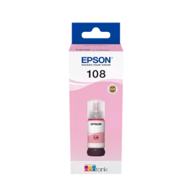 Epson EcoTank Light Magenta 108 – мастило (70мл)