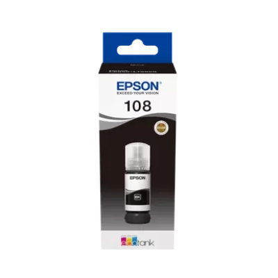 Epson EcoTank Black 108 – мастило (70мл)