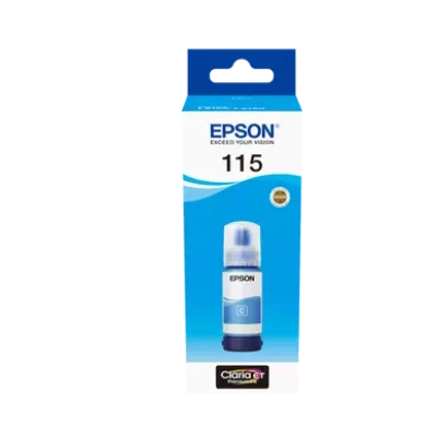 Epson EcoTank Cyan 115 – мастило (70мл)