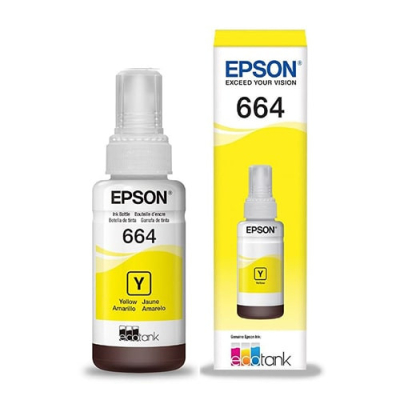 Epson EcoTank Yellow 664 –  мастило (70ml)