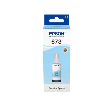 Epson EcoTank Cyan 673 – мастило (70мл)